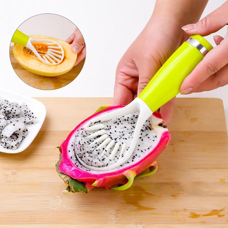 Plastic Slicer Cutter Seed Remover Fruit Vegetable Tools Kitchen Gadgets