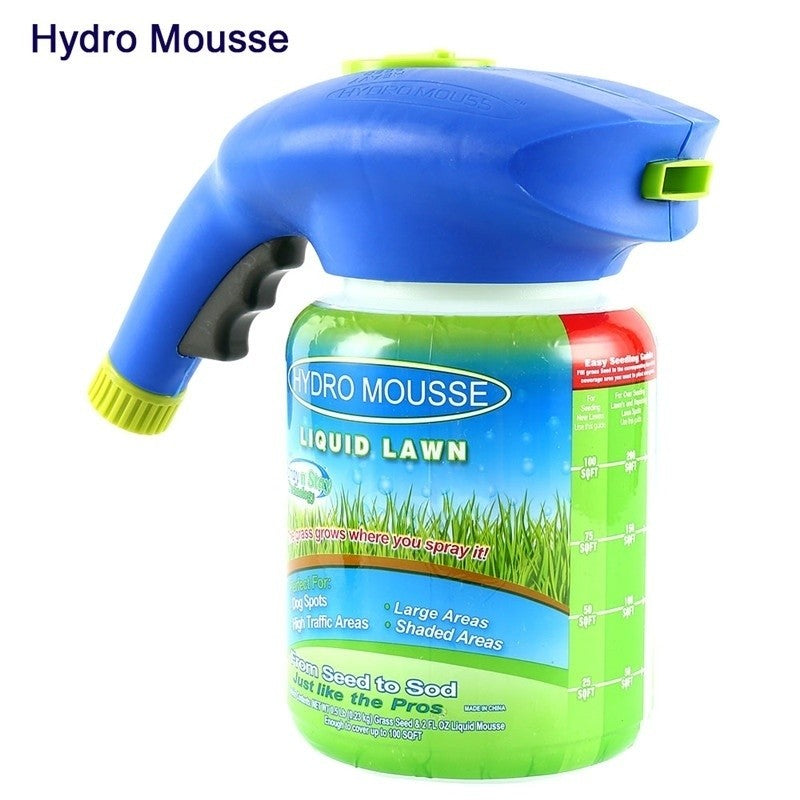 Hydro Mousse Household Hydro Seeding System Liquid Spray Device F Seed Lawn Care