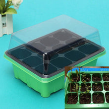 Load image into Gallery viewer, 12 Cells Hole Plant Seeds Grow Box Tray Insert Propagation Seeding Case