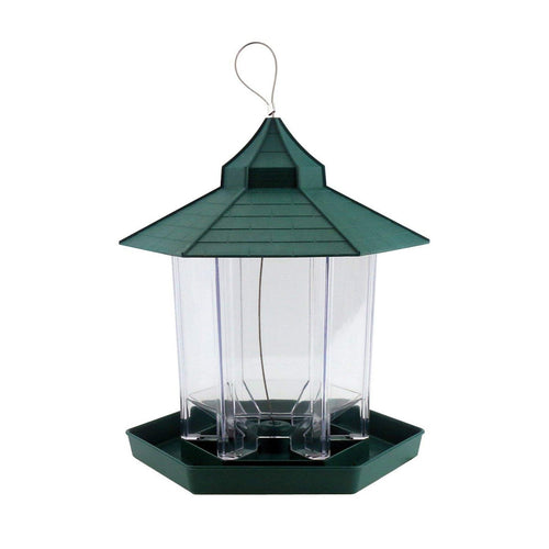 Outdoor Seed House Wild Bird Feeder Hanging Seed Outdoor Garden Wildlife