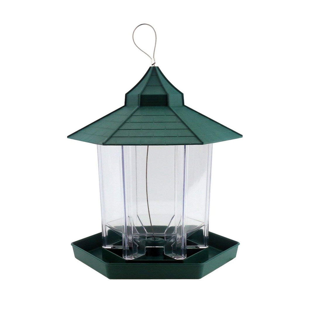 Outdoor Seed House Wild Bird Feeder Hanging Seed Outdoor Garden Wildlife